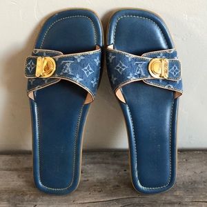 Monogram Idylle Canvas Louis Vuitton Sandals